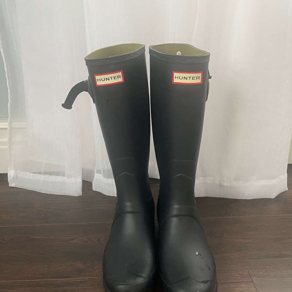 Hunter rain boots